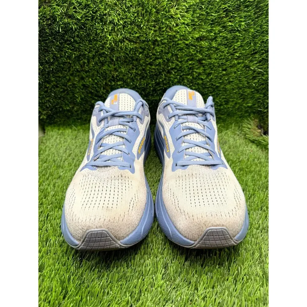 Brooks Ghost Max 2 1104311D119 Athletic Shoes Men's 12.5D White Mesh Gym Running